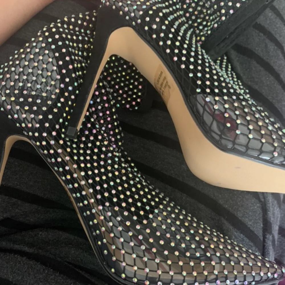 Sparkle sock boot